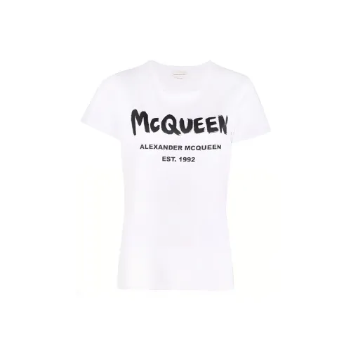 Alexander McQueen Белые Женские Футболки