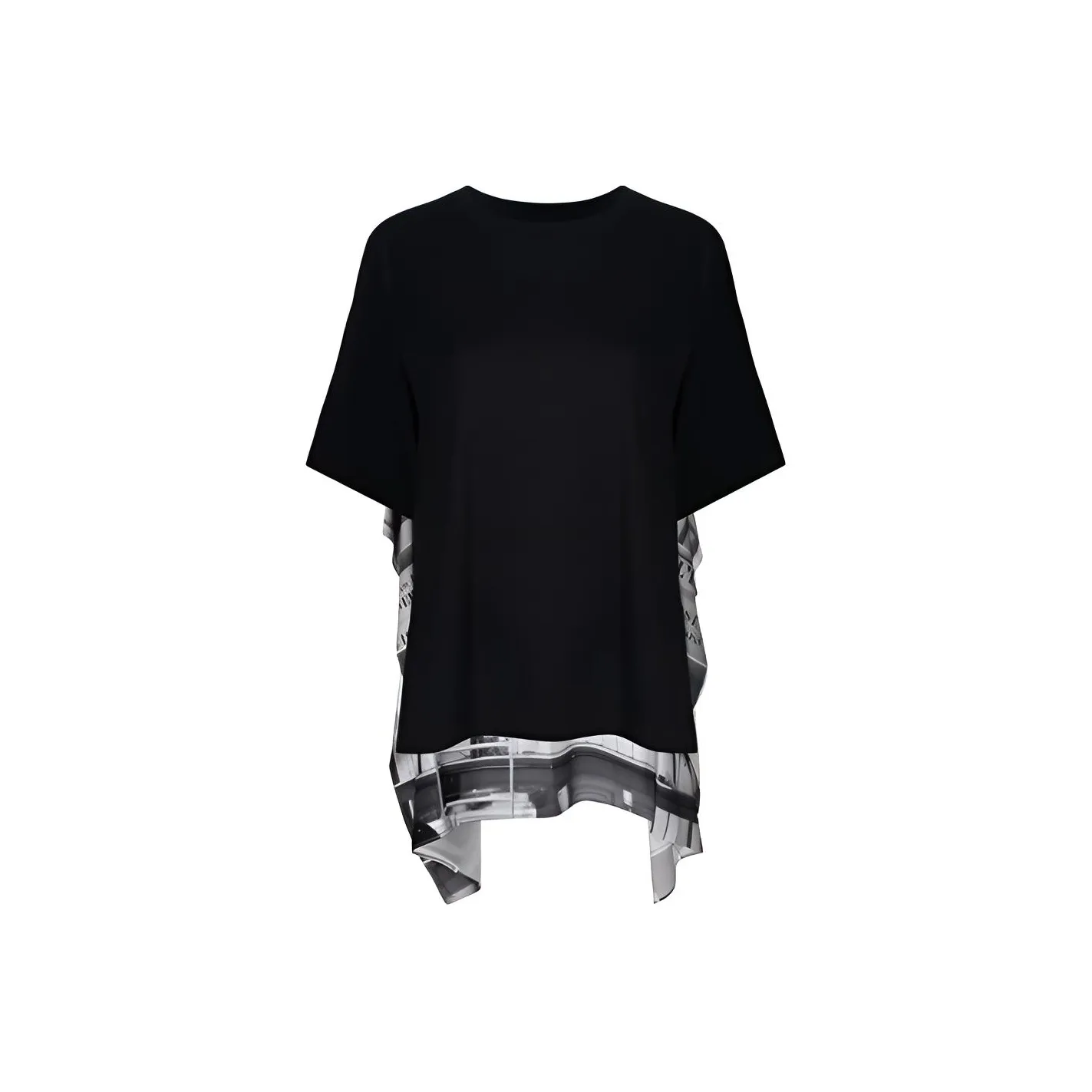 MM6 Maison Margiela Черные Женские Т-рубашки