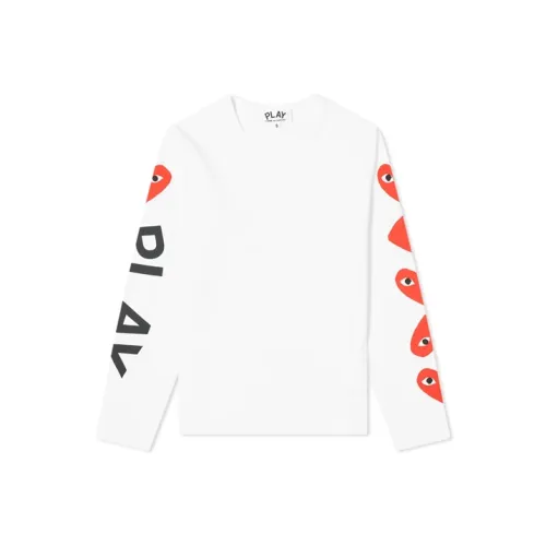 CDG Play Белые Женские Футболки