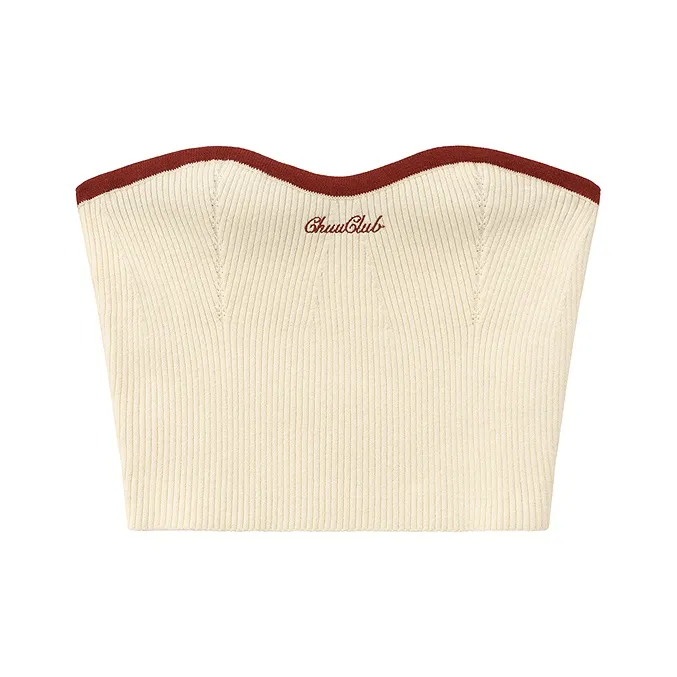 CHUU Белый абрикос Женские майки