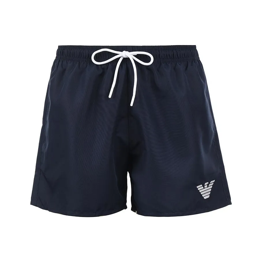 EMPORIO ARMANI Повседневные шорты Мужские Темно-синие