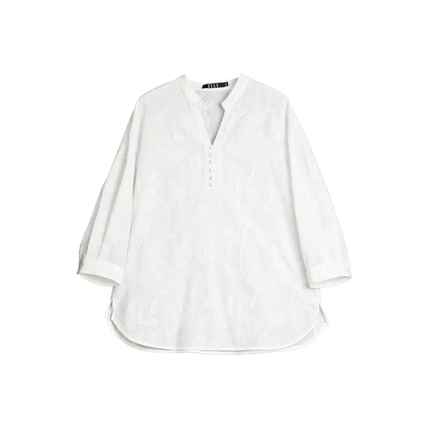 ELLE Белый Женские T-рубашки