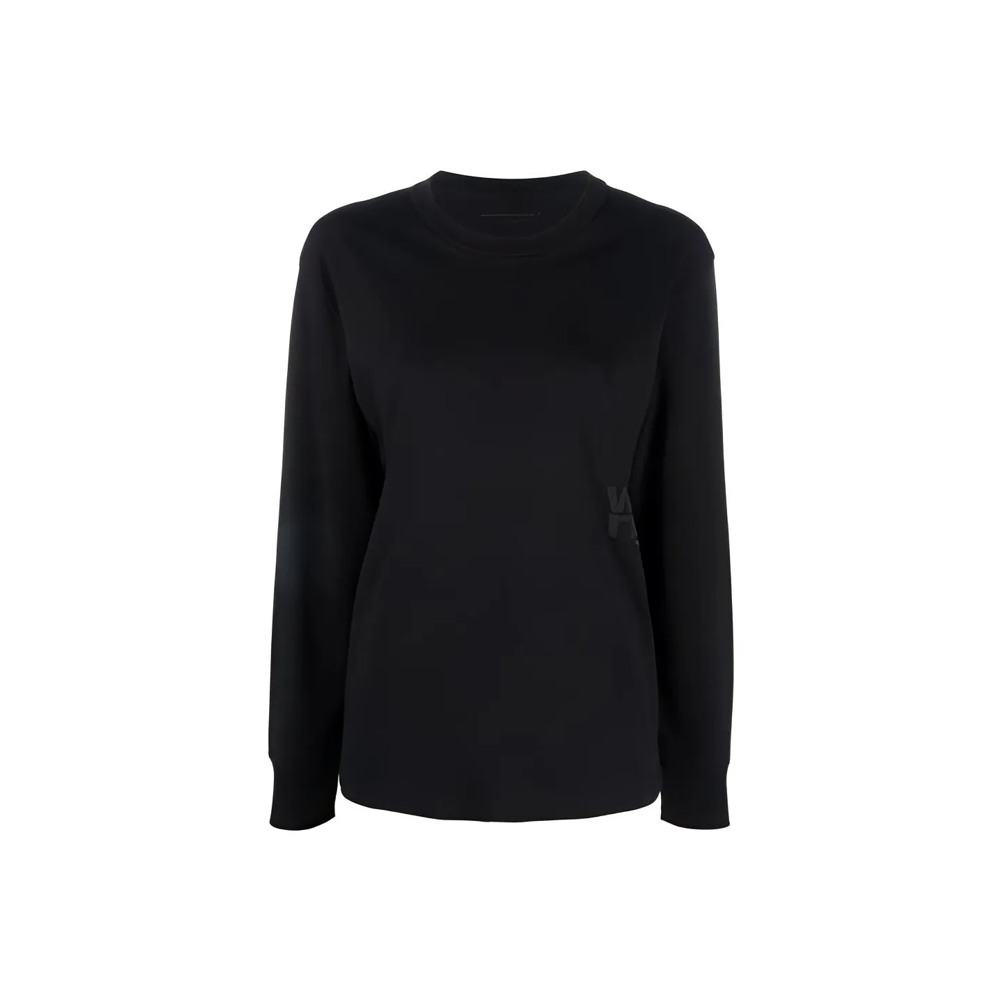 Alexander Wang Logo raised Glitter Cotton Top