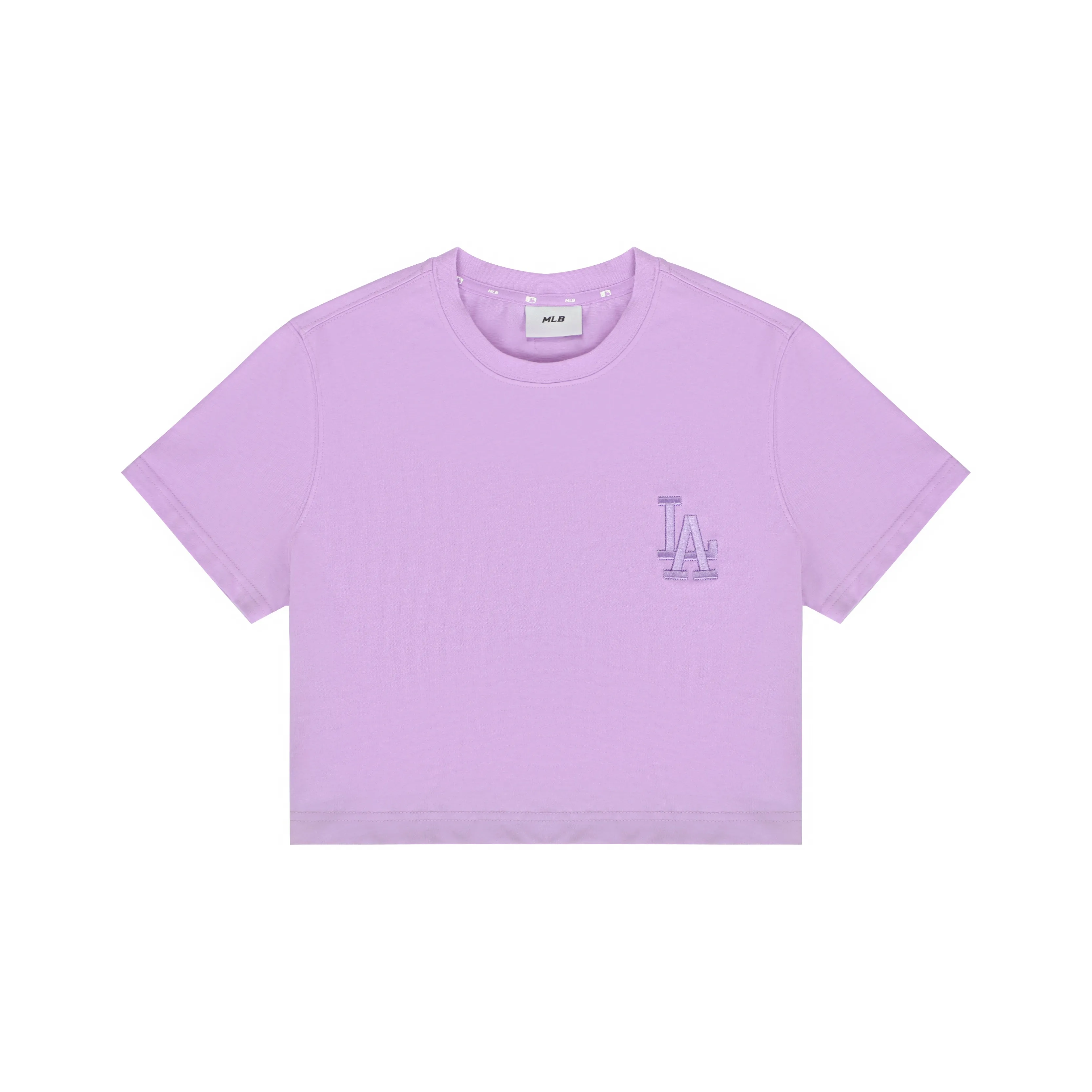 MLB Set in Sleeve T Shirt Women's Lavender Light Purple