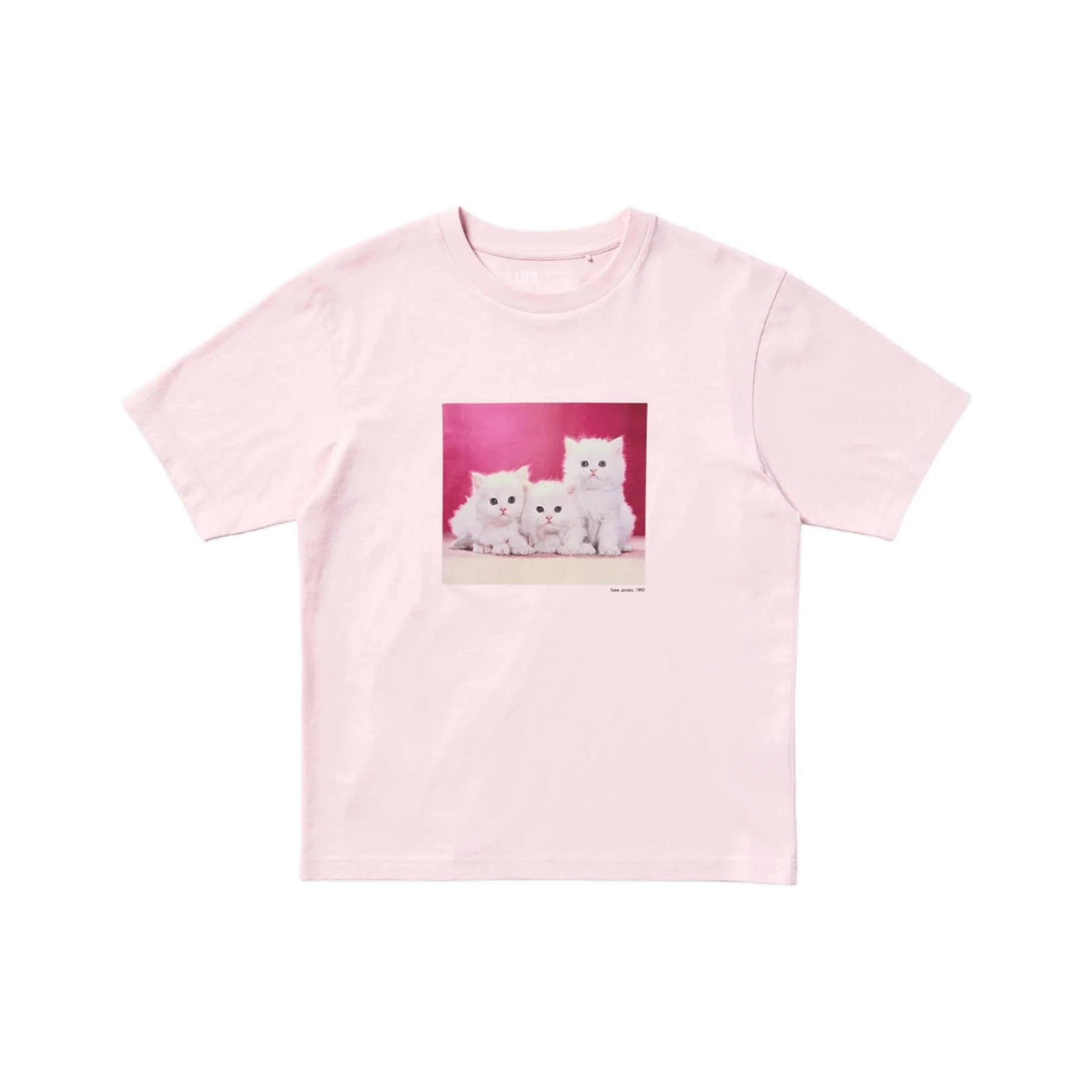 UNIQLO Пастельно-розовые Женские Футболки