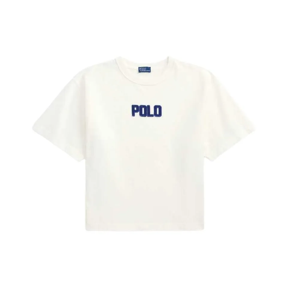 Polo Ralph Lauren Logo embroidered T shirt