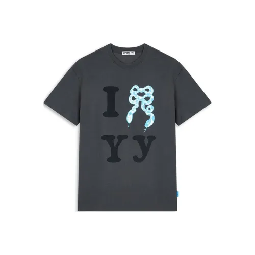 OPENyy Year of The Snake Limited Edition Угольно-серые Женские Т-рубашки