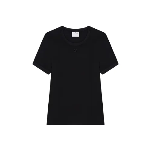 COURREGES Черные Женские Рубашки T
