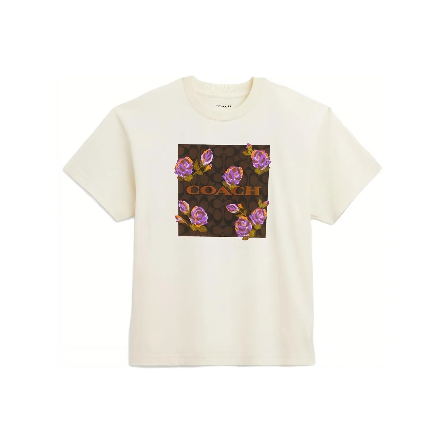 COACH SS23 Regular T Shirt Women's Milk White