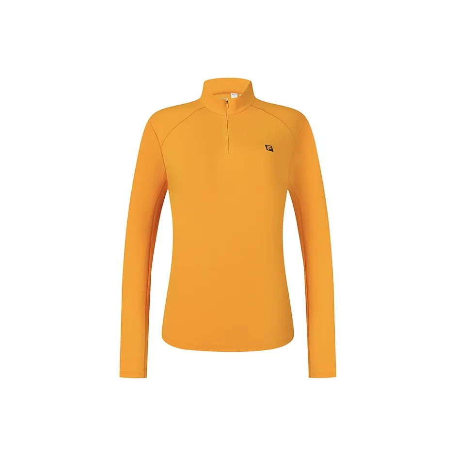 FILA T Рубашка Женская Апельсин Peel Желтая