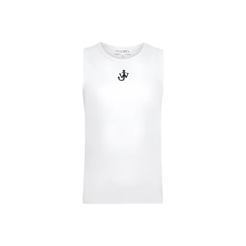 JW Anderson Белые Женские Майки