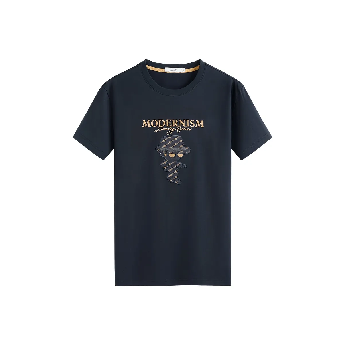 Dance with Wolves T-Shirt Мужской Темно-синий