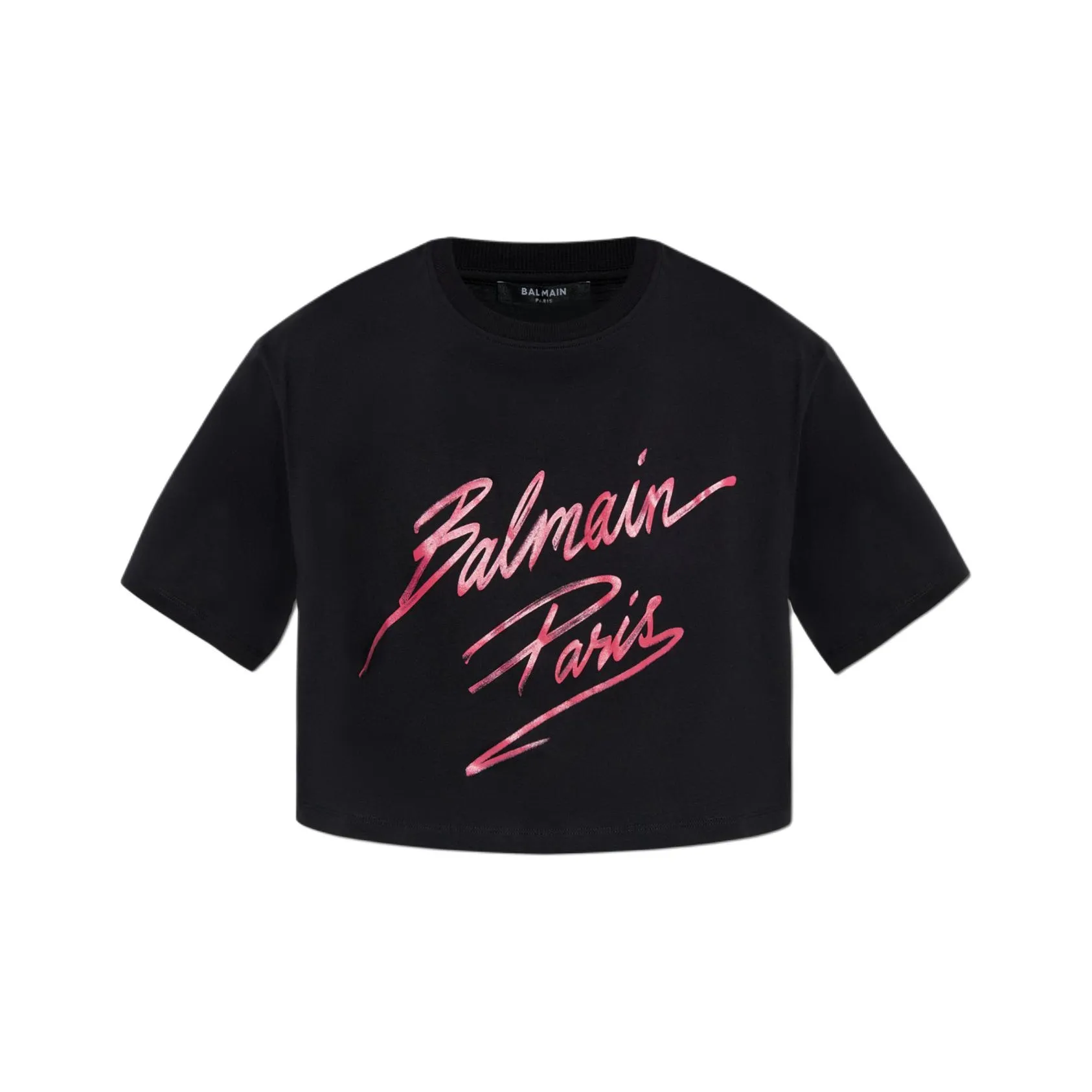 BALMAIN Черные Женские Т-рубашки