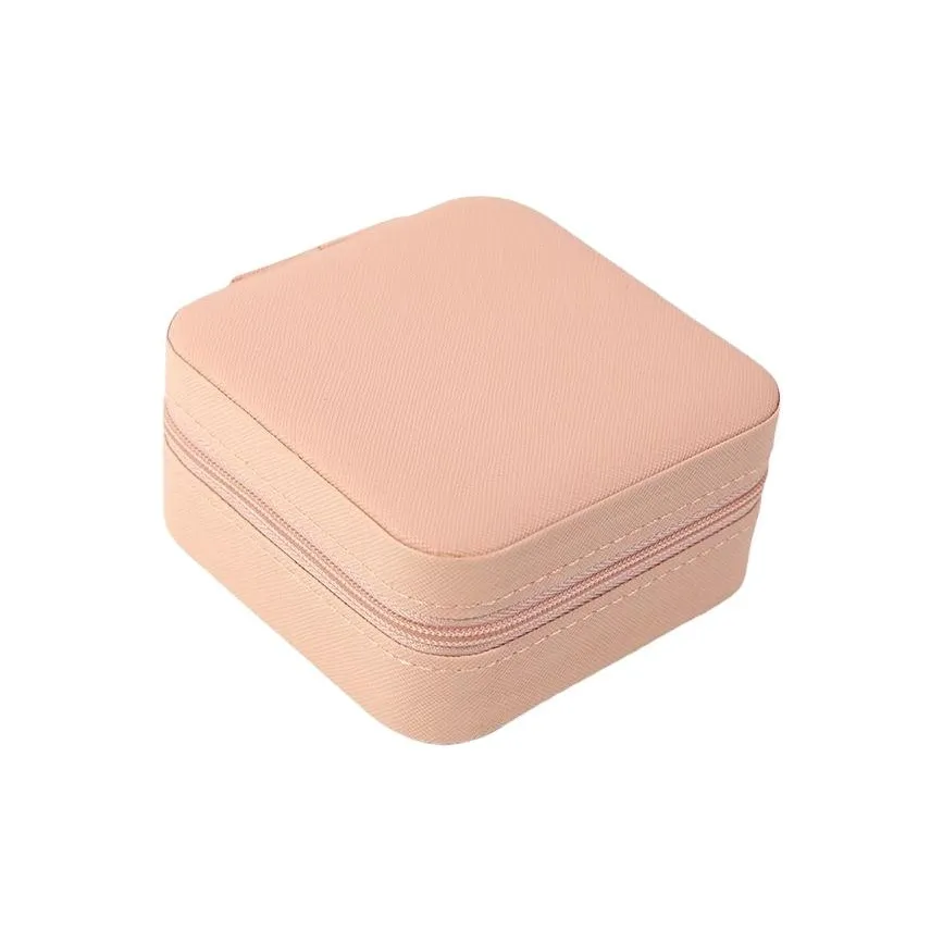 SHUXIAOSHE Мягкий Розовый Коробка для хранения украшений Удобная