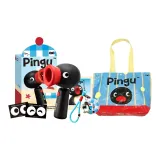 Pingu 여름 장난감 부채 - 업그레이드 + 우븐 백
