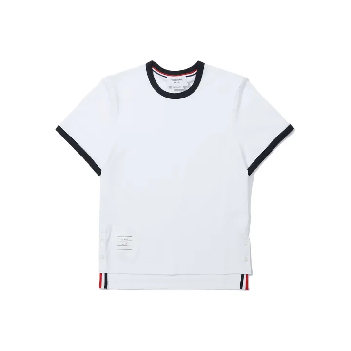 THOM BROWNE· SS21 Стандартная рубашка T Женская Белая