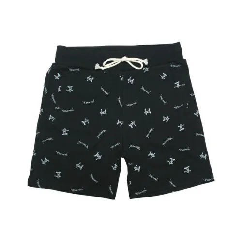 Thrasher Черные Унисекс Повседневные шорты