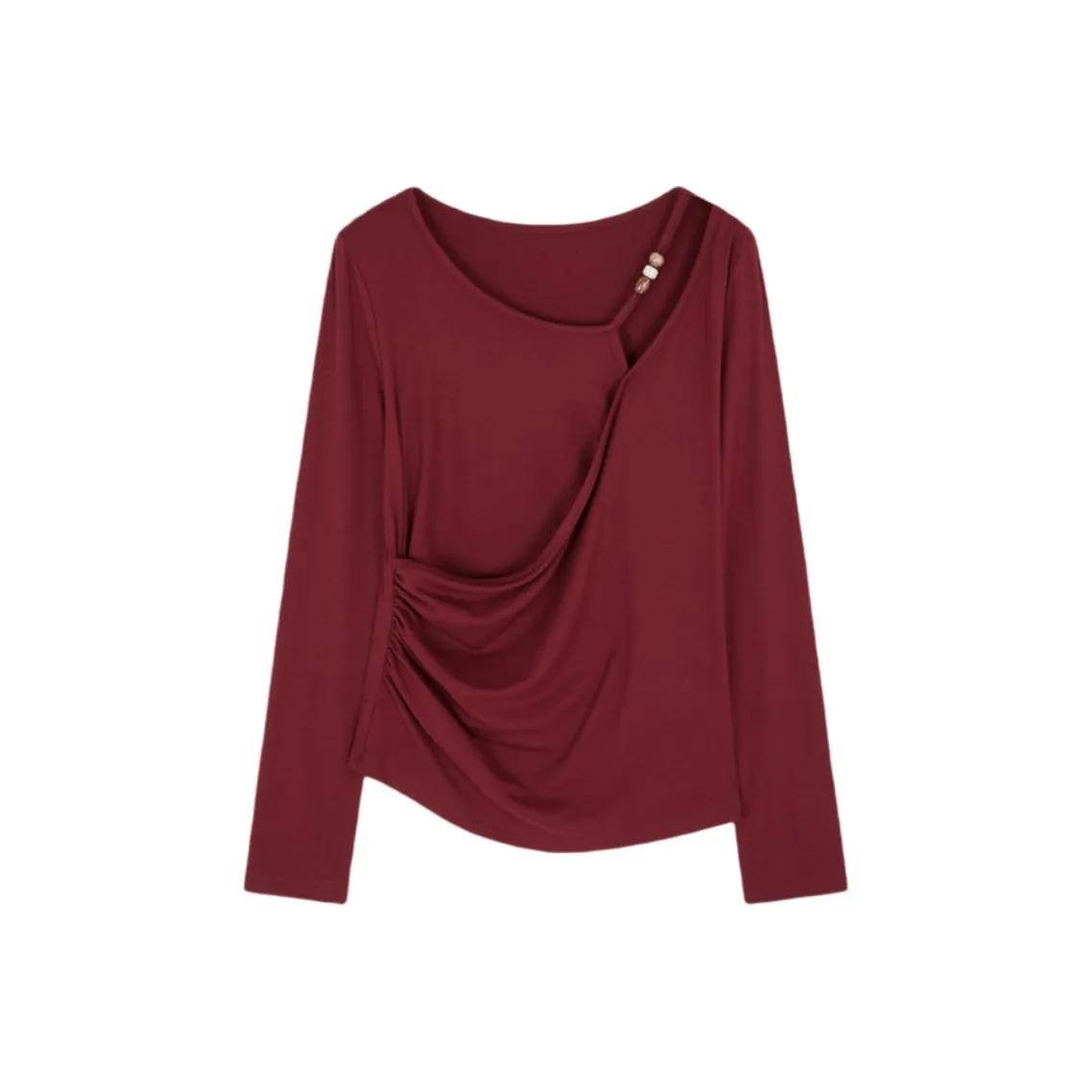 Mo Han Yi Mei T Рубашка Женская Рождественская Красная