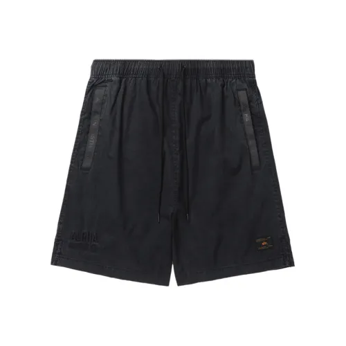 Alpha Industries BKX/Черный Унисекс Повседневные шорты