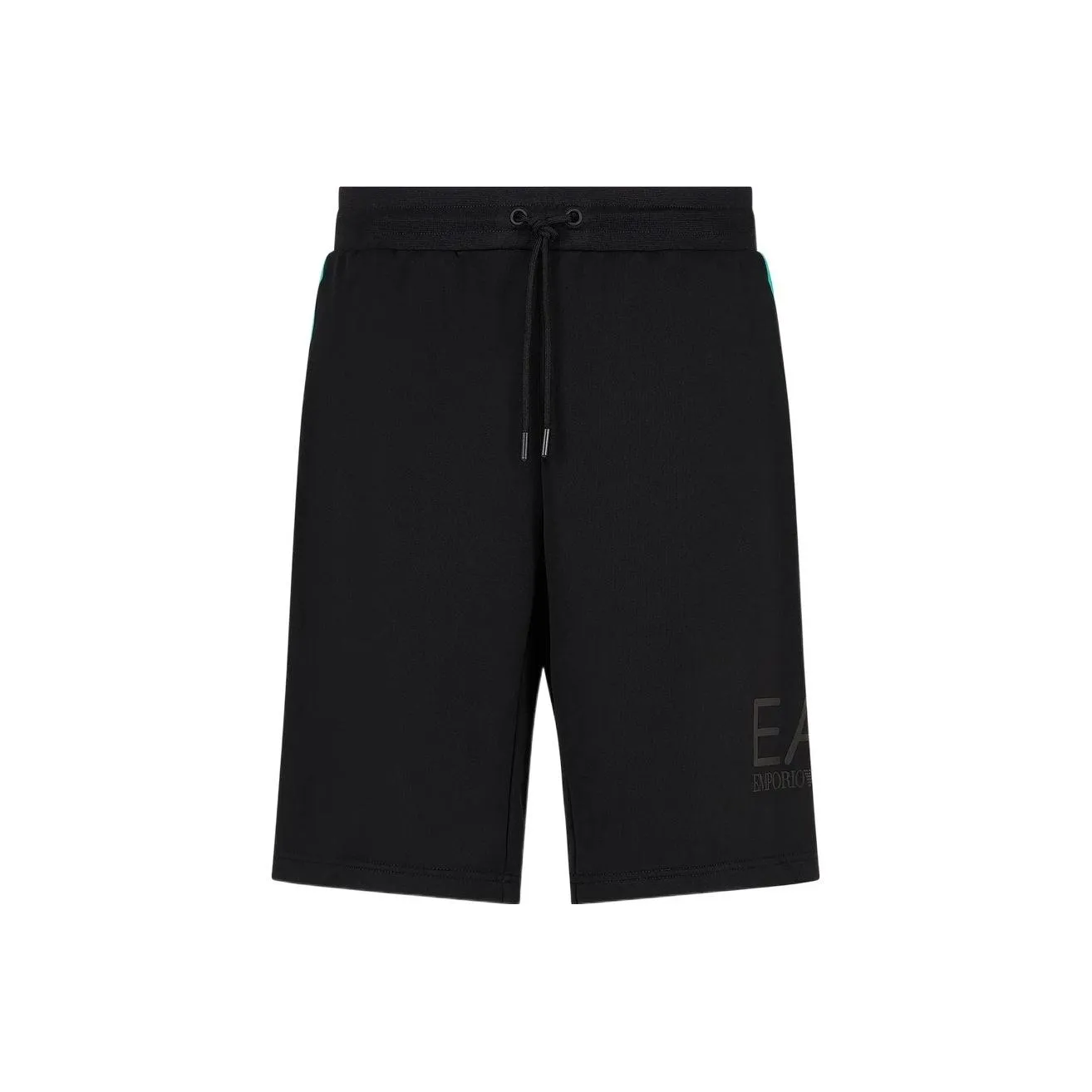 EMPORIO ARMANI Visibility Bermuda Shorts In Technical Fabric Casual Shorts Men's Black