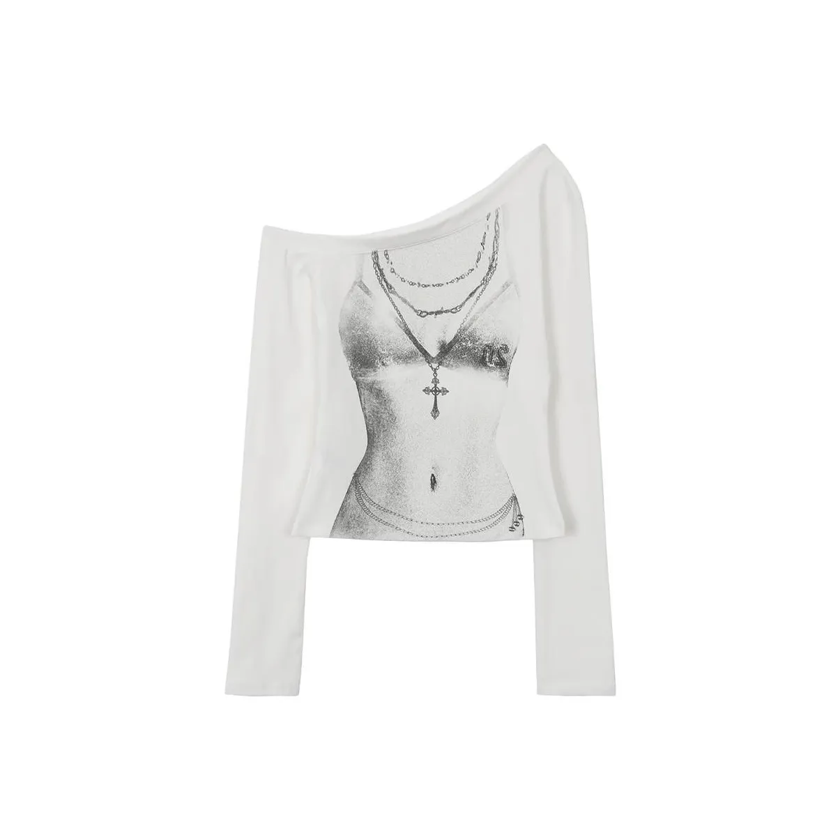 POPO.INFO T-рубашка Женская Белая