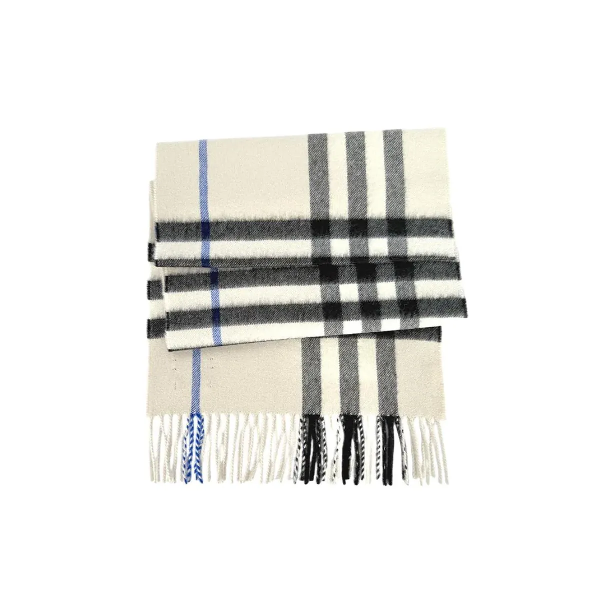 Burberry Кашемир Вязаные Шарфы Унисекс Белый