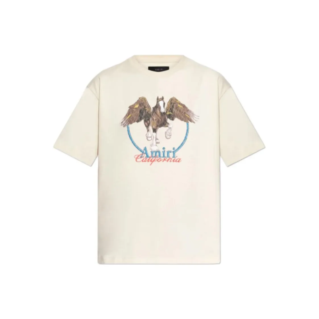 AMIRI Pegasus Printed Oversized T Shirt