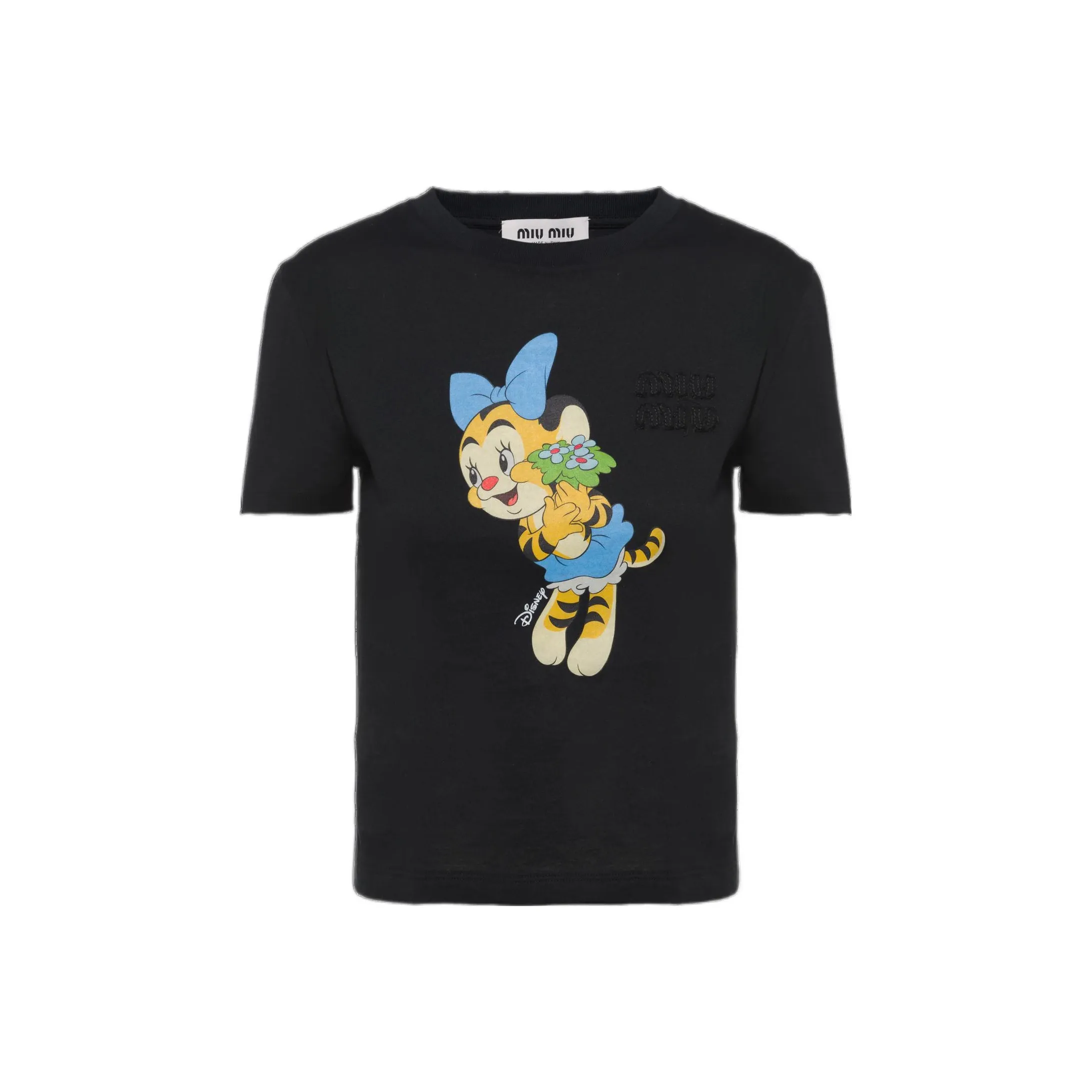 MIU MIU Черные Женские Т-рубашки