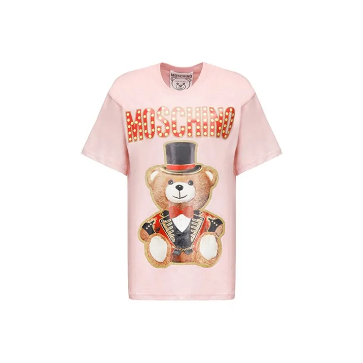 MOSCHINO Розовые Женские Футболки