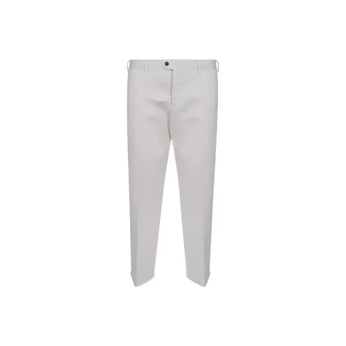 PT Pantaloni Torino Белый Мужские Повседневные Брюки