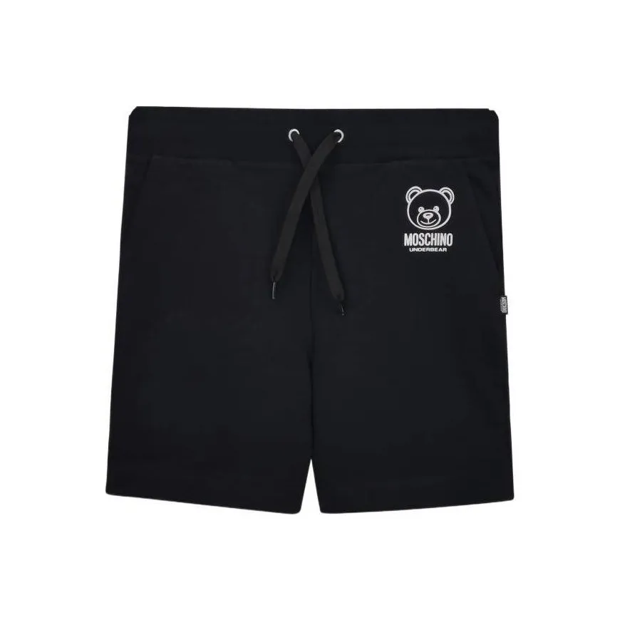 MOSCHINO Повседневные шорты Мужские Черные