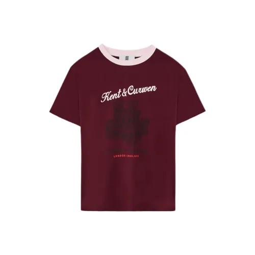 KENT&CURWEN Бургундские Женские Рубашки T