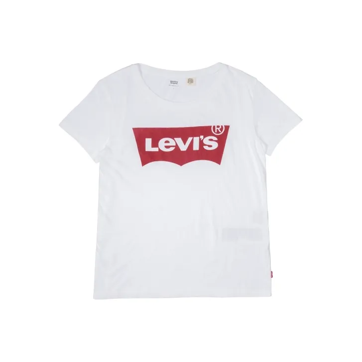 Levis T Shirts Women's White