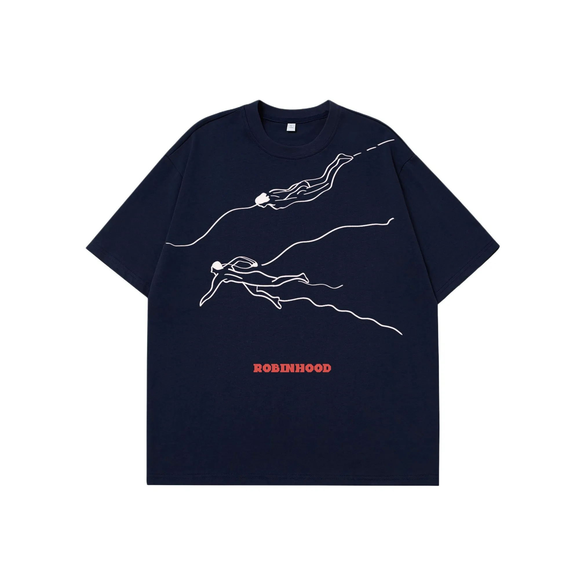 ROBINHOOD T Shirt Unisex Navy Blue