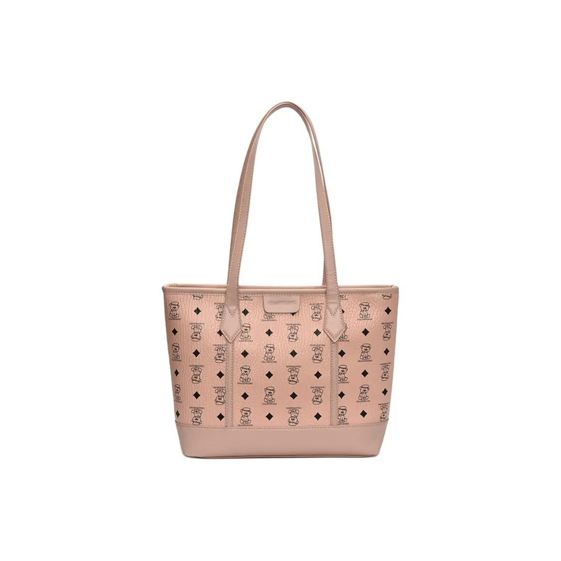 Miss Angel ПУ (полиуретан) Сумка-тоут Сумка через плечо Женская Черная Хаки Коричневая Розовая