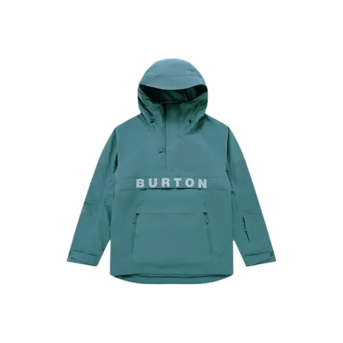 BURTON FROSTNER ANORAK Синий 24 25 Зимний сезон Мужская Верхняя одежда для лыж