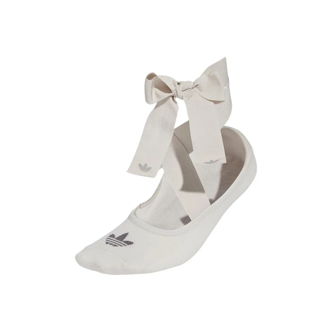 Adidas Originals No Show Socks Женские носки 1 упаковка светло-серый