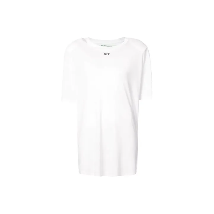 Off Белый Ss20 Белый Женские Футболки