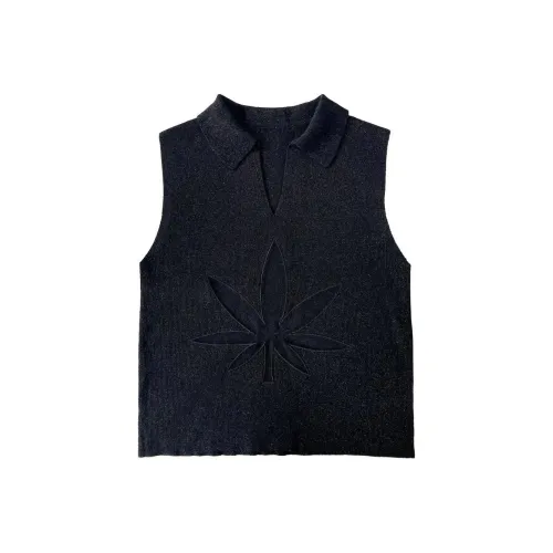 1XBlue Черные Женские Майки