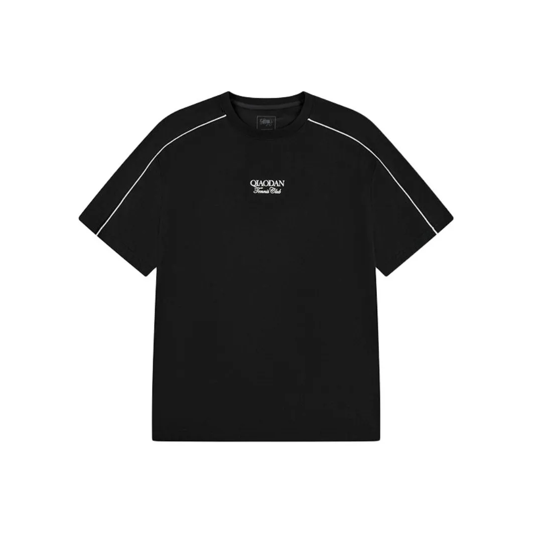 QIAODAN Sports Life Collection Рубашка Мужская Черная Джордан Белая