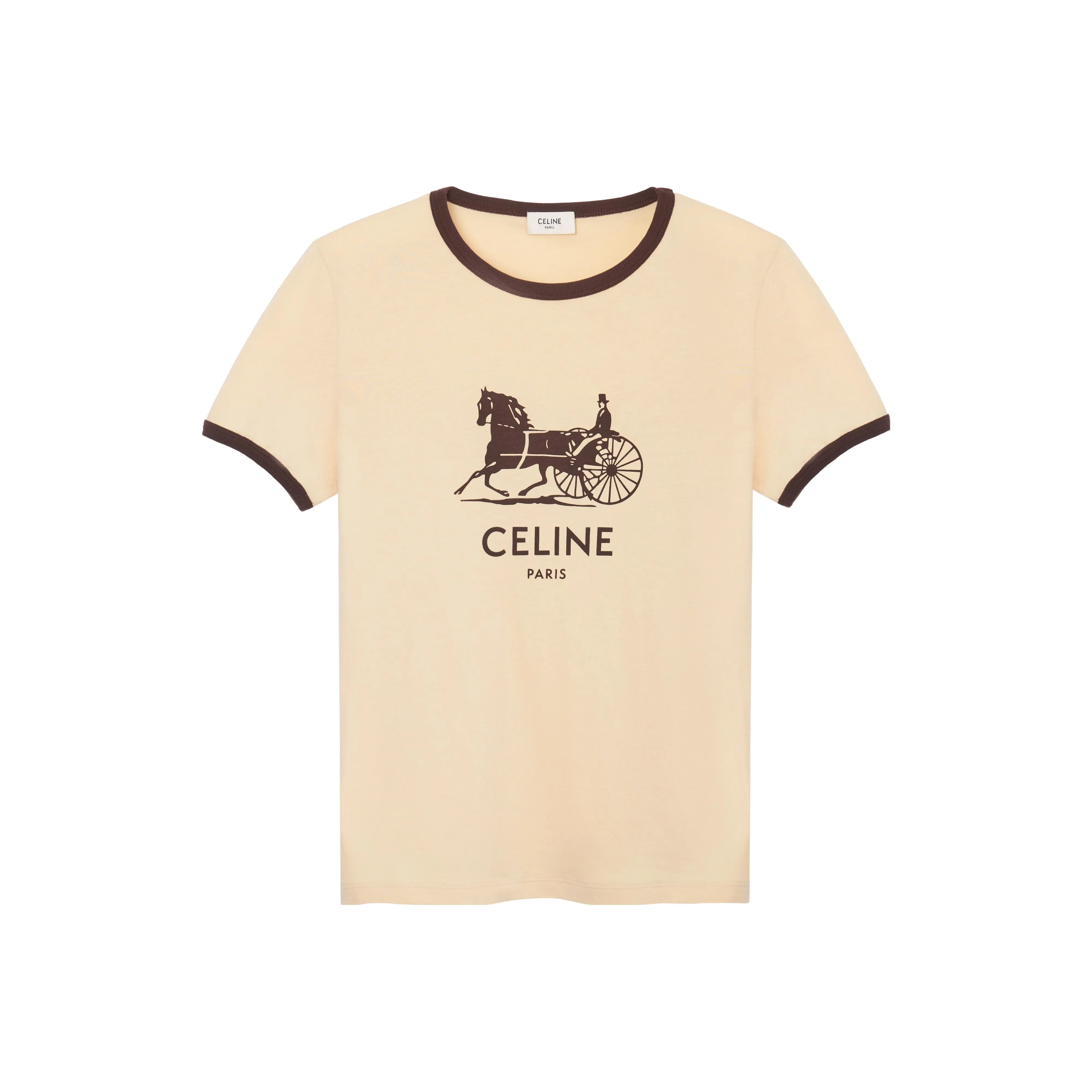 CELINE T Shirts Women's Butter