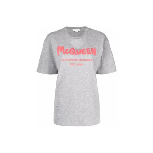 Alexander McQueen Серые Женские Футболки