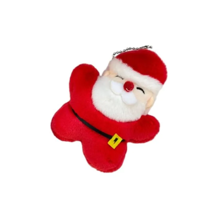 JIUJI Sweetheart Ambient Cartoon Santa Claus Gingerbread Man Plush Pendant 10 см Высота