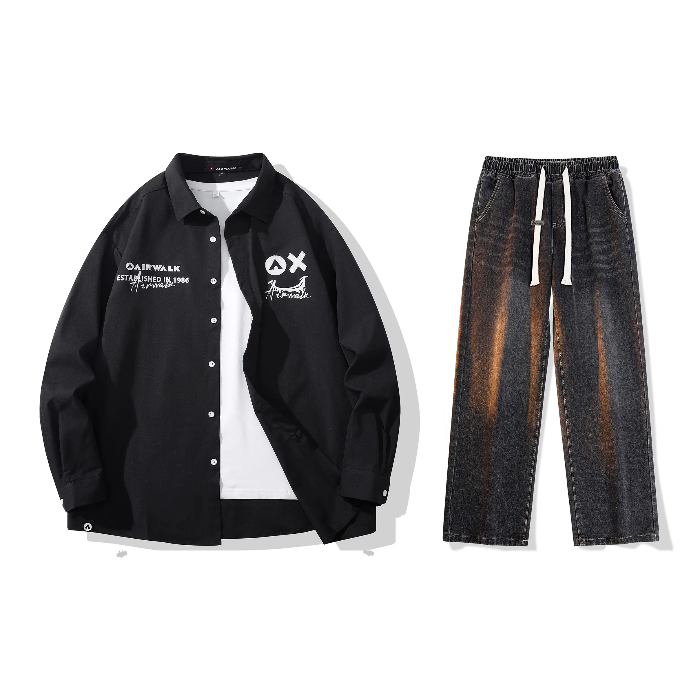 Airwalk Shirt Matching Sets Unisex