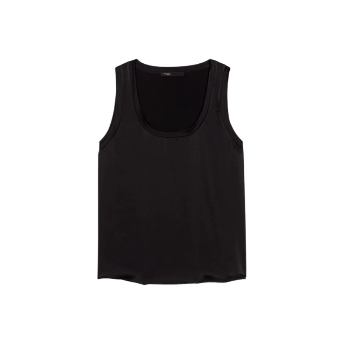 Maje Черные Женские Майки