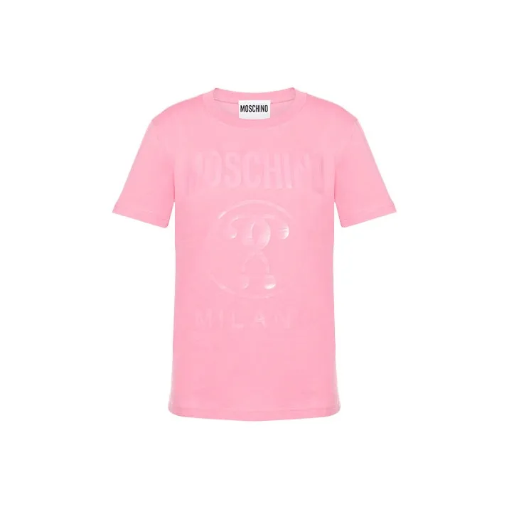 MOSCHINO Розовые Женские Футболки