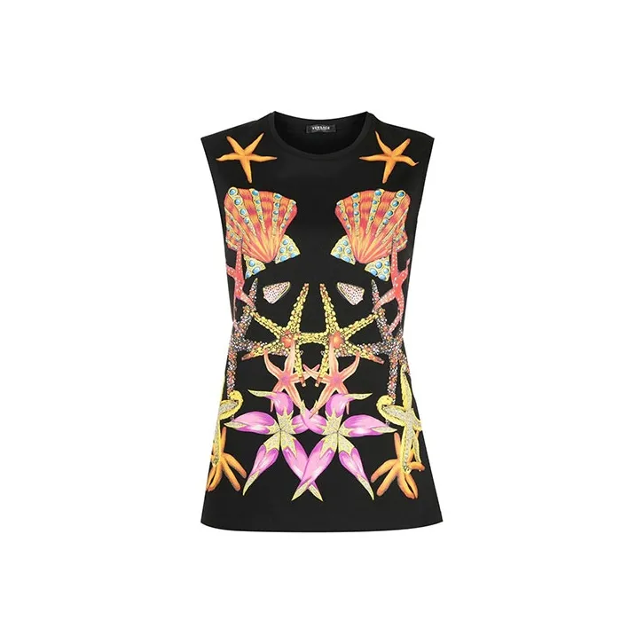 VERSACE T Shirts Women's Black