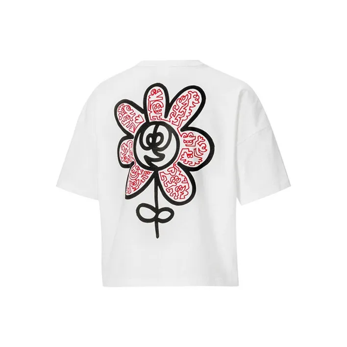 PUMA Doodle T-Shirts Women's White