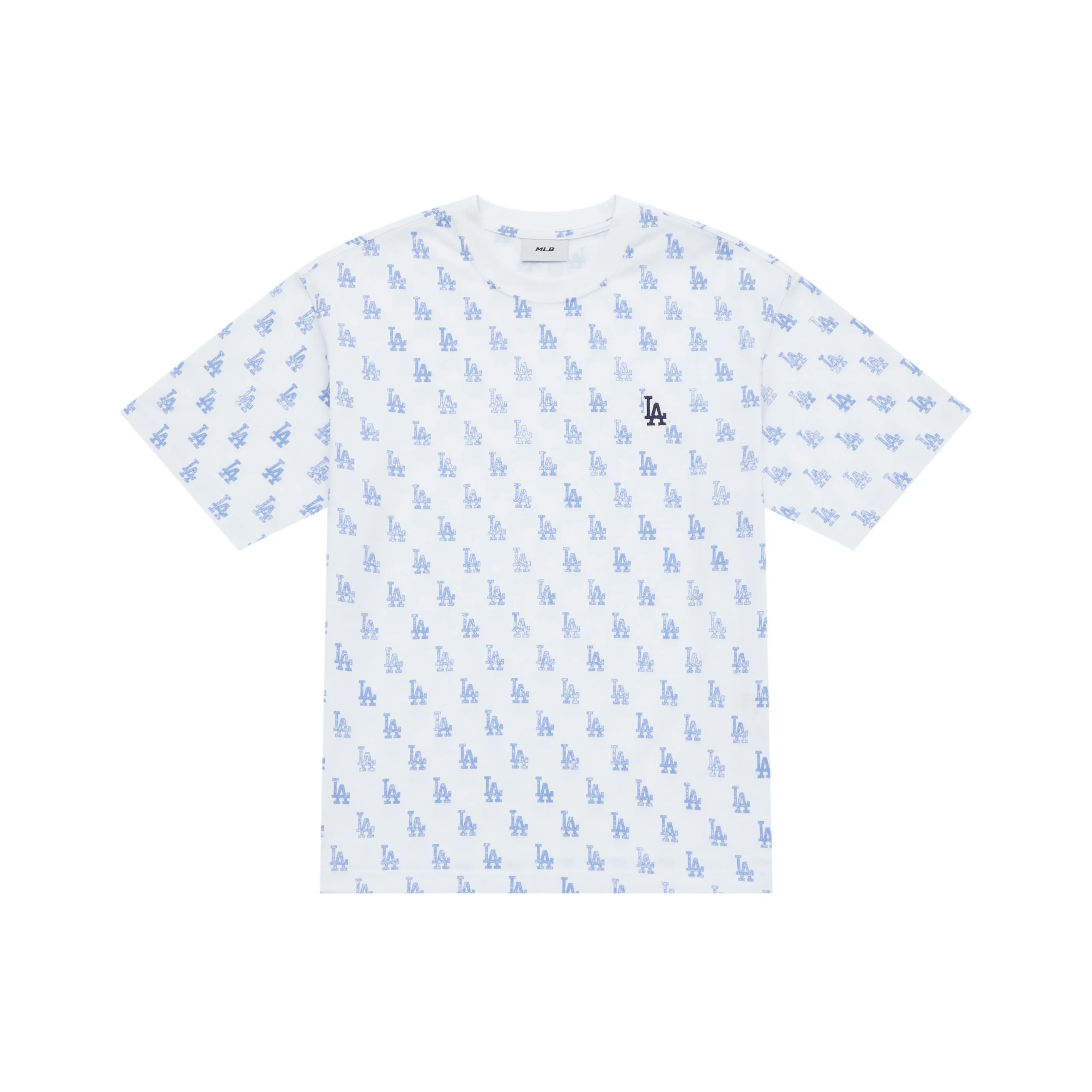 MLB MONOGRAM Коллекция Los Angeles Dodgers SS25 T-Shirt Unisex Темно-синий