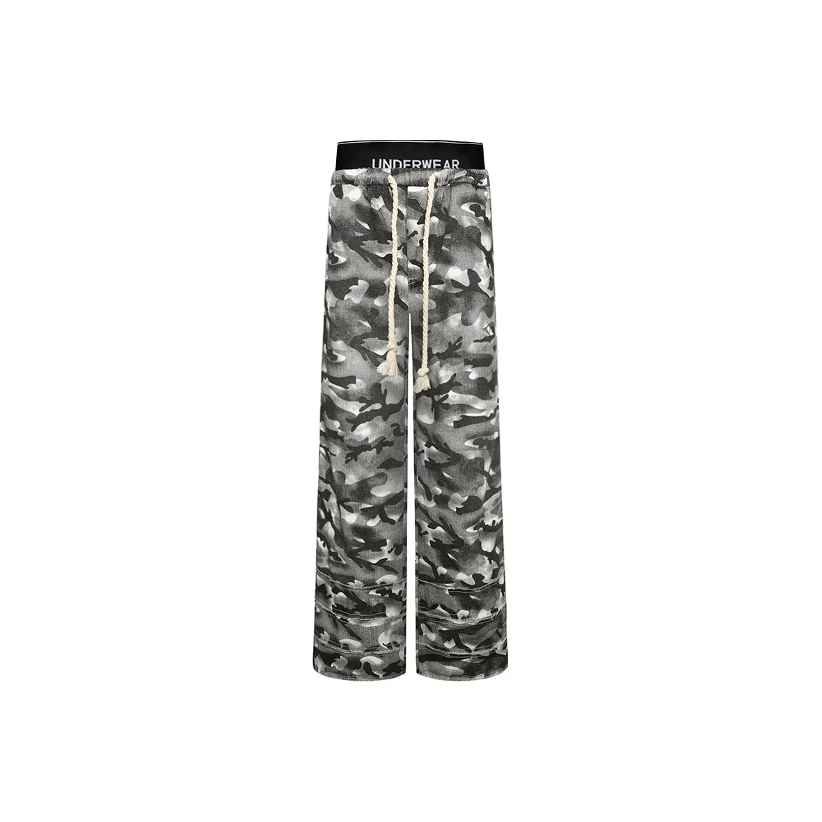 F.K.V.A Niche Versatile Camo Pants Unisex